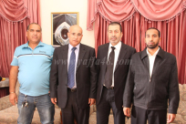 بالصور: شخصيات بارزة ووفود تتضامن مع القاضي محمد رشيد زبدة 